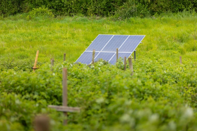 Sistema de riego tecnificado desarrollado para uso agrícola